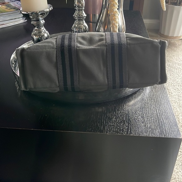 Hermes Paris Fourre Tout Grey Cotton Canvas Small Tote Bag - Picture 7 of 11